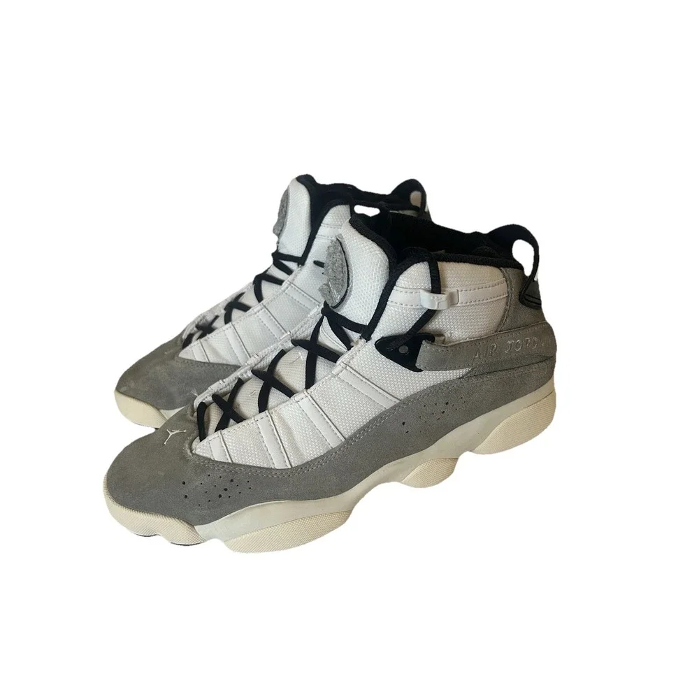 Nike‎ Air Jordan Men's 6 Rings Smoke Gray Size 10 FJ4650-077 Basketball Sport